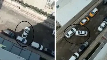 Ailesiyle tartışıp otomobiliyle 7 araca çarptı