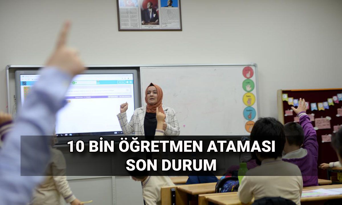 AGS ile 10 bin öğretmen atamasında son durum: 10 bin öğretmen atama takvimi belli oldu mu?
