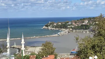 Zonguldak'ta denizin rengi değişti