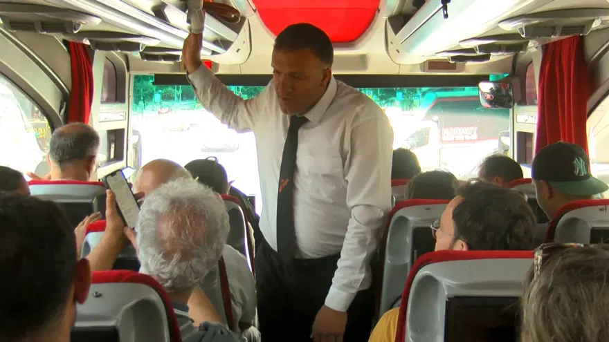 Hava sahası kapandı: İranlılar otogarlara koştu 
