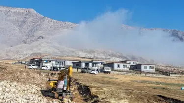 Hazine arazisine inşa edilen 8 villa ekipler tarafından yıkıldı