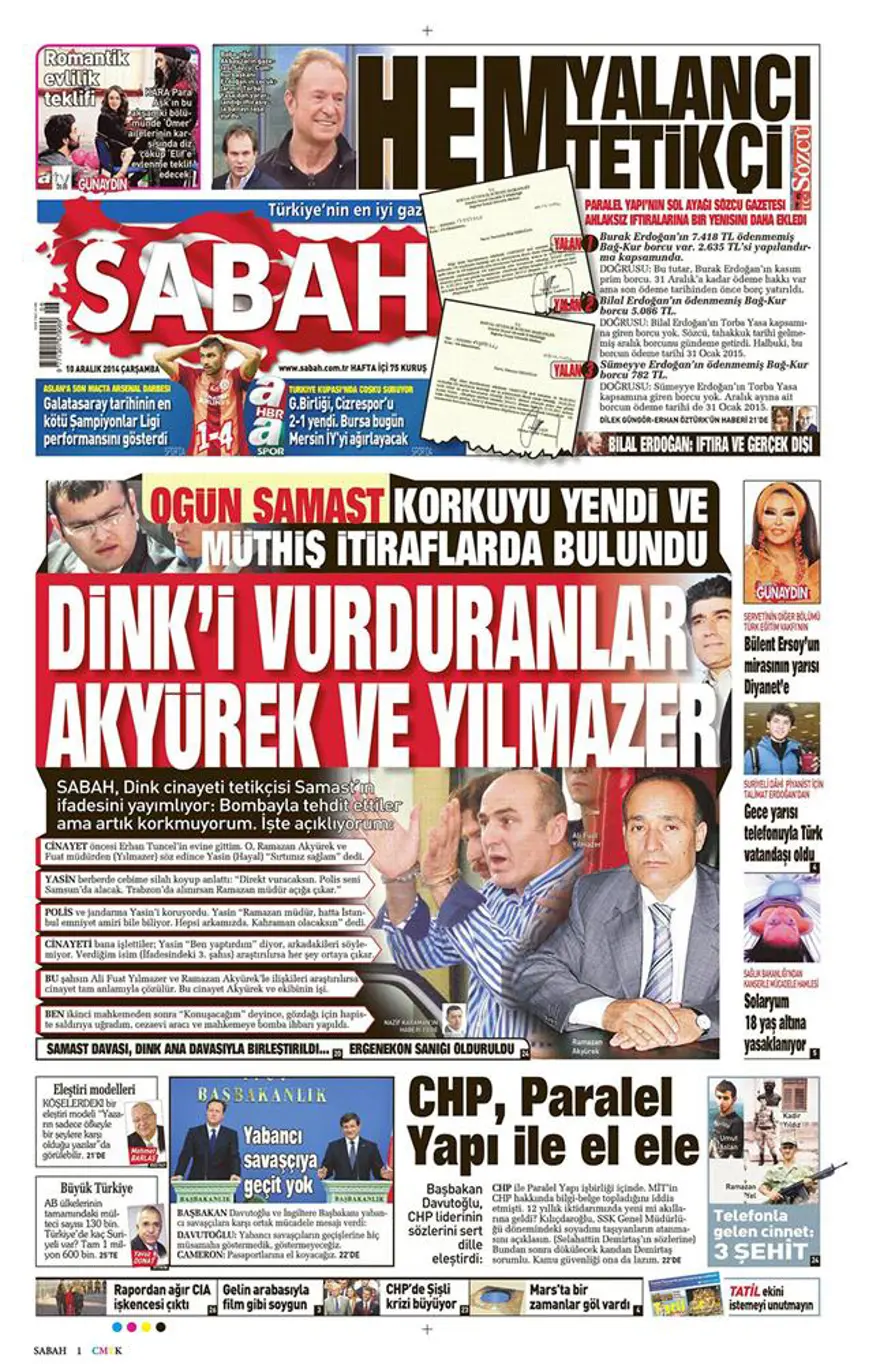 Gazete manşetleri 5