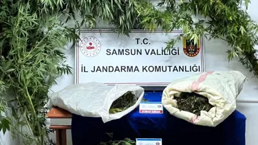 Samsun'da 8 kilo uyuşturucu ele geçirildi