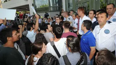 YÖK Başkanı’na İTÜ’de protesto