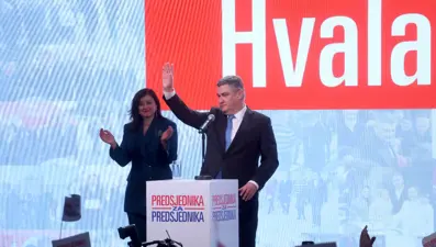 Hırvatistan'daki cumhurbaşkanı seçimlerinde Milanovic zaferini ilan etti