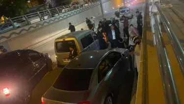 Elazığ’da düğün konvoyunda kaza: 3 yaralı