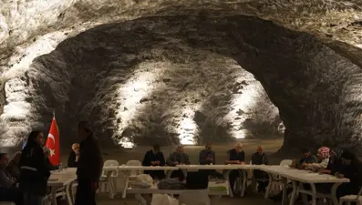 KOAH ve astım hastaları Çankırı tuzuyla şifa buluyor