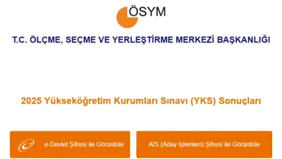 AÇIKLANDI | YKS sonuçları sorgulama ekranı 2025: osym.gov.tr üniversite sınavı (YKS) sonuçları tıkla sorgula