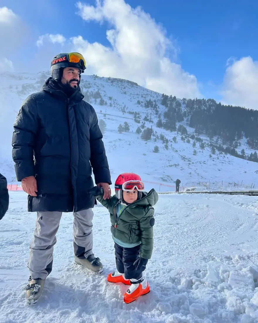 Fahriye Evcen ile Burak Özçivit kayak tatilinde: Nasıl olduğunu anlamadım 3