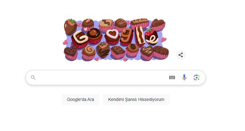 Google'dan 2025 Sevgililer Günü'ne özel doodle