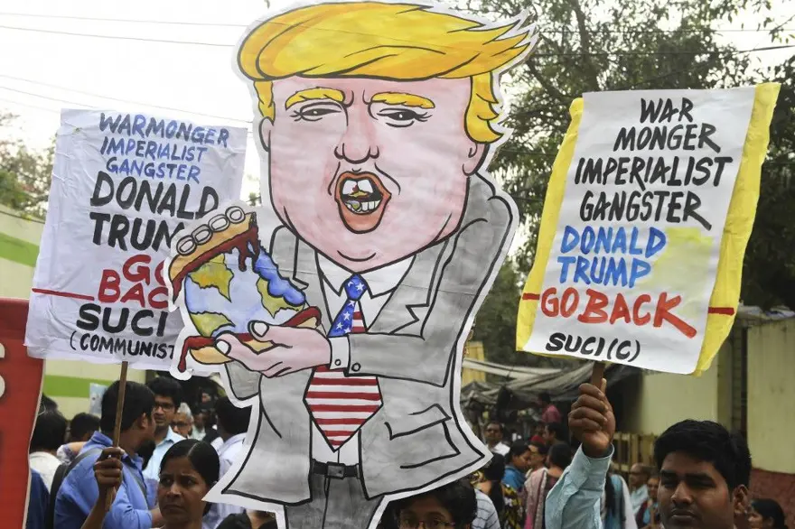 TRUMP DA PROTESTO EDİLDİ 6