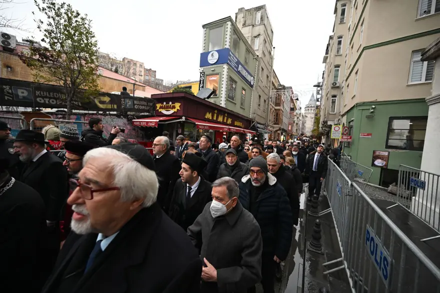 Hahambaşı Haleva’ya Neve Şalom’da veda 11