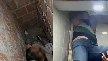 15 yıl hapis cezası bulunan firari havalandırmada yakalandı