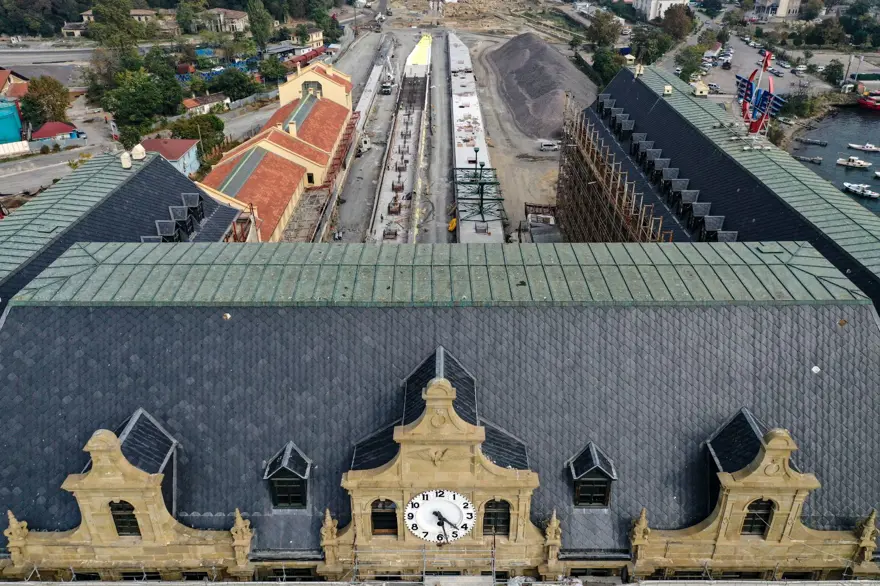 Tarihi Haydarpaşa Garı restorasyonla özgün haline kavuşuyor 13
