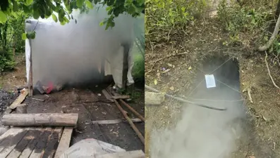 Kaçak 9 maden ocağı imha edildi