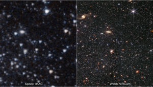 NASA, Büyük Patlama ile yaşıt galaksinin ayrıntılı görüntüsünü paylaştı