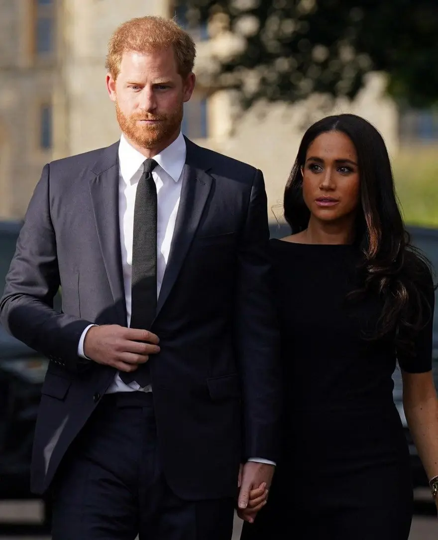 Prens Harry-Meghan Markle çifti Kraliçe Elizabeth'in ölüm yıl dönümü törenine davet edilmedi 