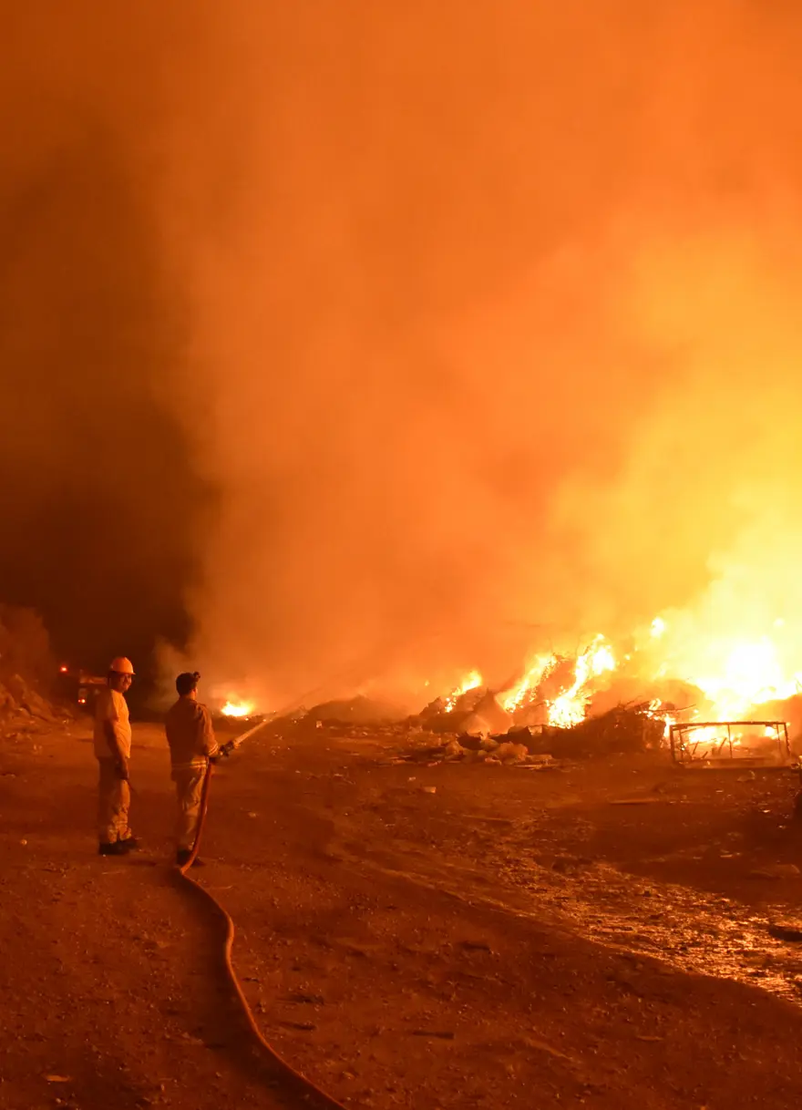 Bodrum’da korkutan yangın 7