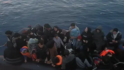 Çanakkale'de 42 kaçak göçmen yakalandı