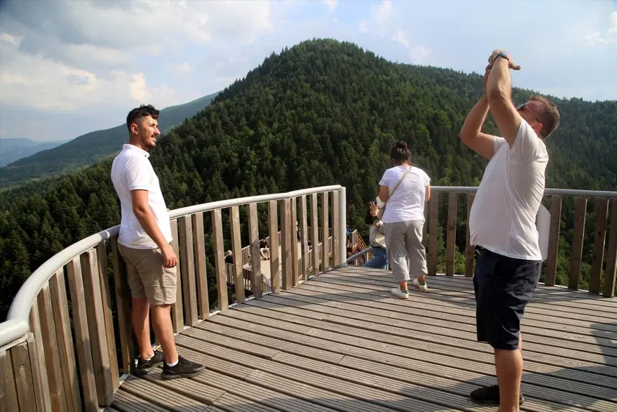 Kastamonu'nun kanyonlarıyla ünlü ilçesi Pınarbaşı nüfusunun 20 katı ziyaretçi ağırladı 15 Kastamonu'nun kanyonlarıyla ünlü ilçesi Pınarbaşı nüfusunun 20 katı ziyaretçi ağırladı 15