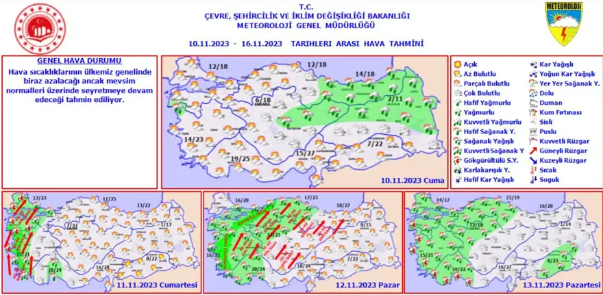 Meteoroloji açıkladı: Kış aylarında hava sıcaklığı normalin 2-3 derece üzerinde olacak Meteoroloji açıkladı: Kış aylarında hava sıcaklığı normalin 2-3 derece üzerinde olacak