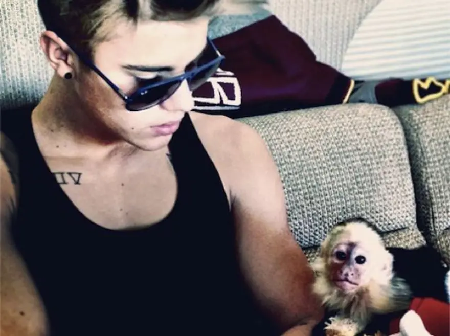 Kürk paltolu Justin Bieber’a hayvan hakları savucularından tepki 11