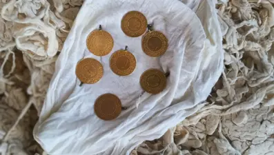 Yenilenmesi için getirilen yün yastıktan 7 Cumhuriyet altını çıktı