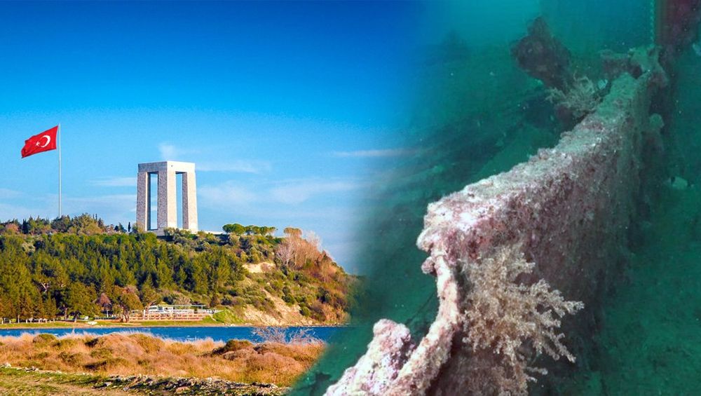 Gelibolu Tarihi Sualtı Parkı kuruluyor