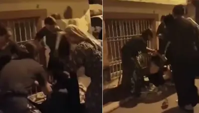 Gaziantep'te sokak ortasında vahşet: Dört kadın, başka bir kadını sopalarla dövdü