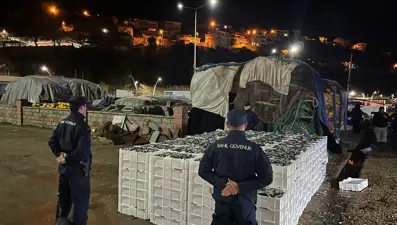 Boğaz'da yasadışı avcılık: 2 tekneye 107 bin 956 TL para cezası