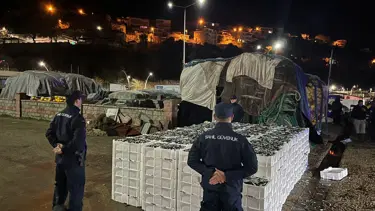 Boğaz'da yasadışı avcılık: 2 tekneye 107 bin 956 TL para cezası