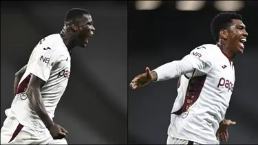 Trabzonspor'u Onuachu ve Augusto golleriyle taşıyor
