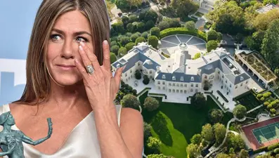 Film sahnesi gibi olay | Jennifer Aniston'ın korku dolu anları