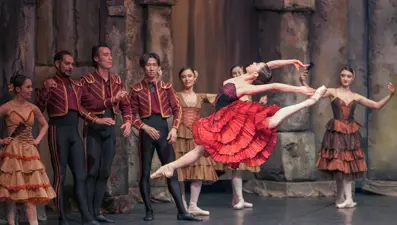 'Don Kişot' balesi sanatseverlerle buluştu