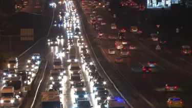İstanbul'da trafik yoğunluğu