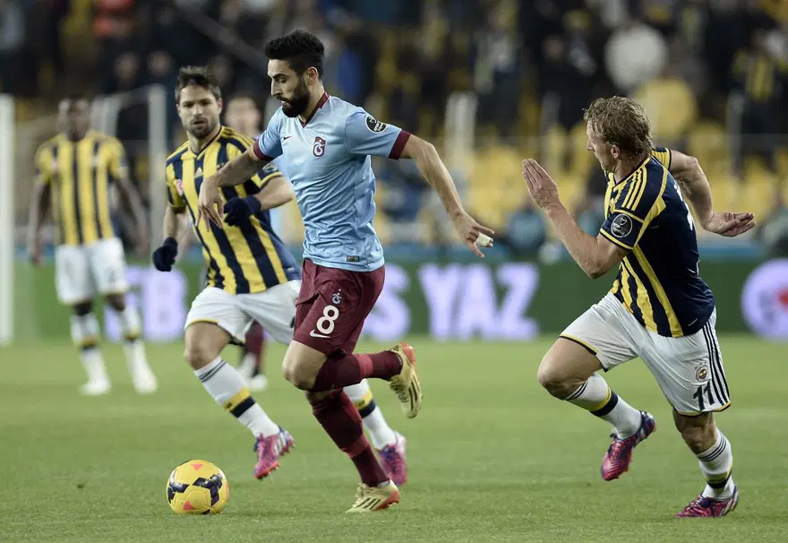 Maç bitti, Caner atıldı 