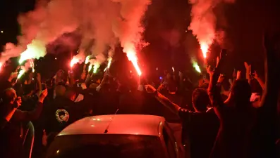 Ampute Futbol Milli Takımı statta coşkuyla karşılandı