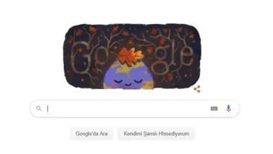 Google'dan 23 Eylül Ekinoksu'na özel doodle (Sonbahar Ekinoksu 2019)
