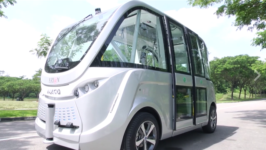 Singapur 2017 başında sürücüsüz otobüsleri trafiğe çıkaracak 