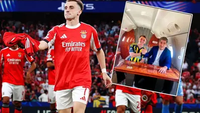 Kerem Aktürkoğlu Benfica'ya veda etti, Fenerbahçe resmen açıkladı: Forma numarası da belli oldu