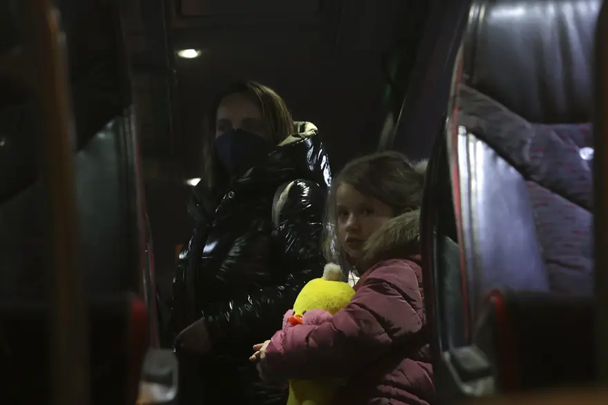 Mültecilerin dramı: Ukrayna'dan kitleler halinde kaçış 2