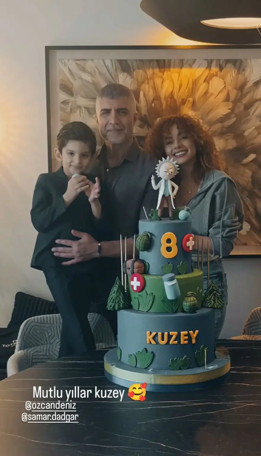 Özcan Deniz'den oğlu Kuzey'e: Mutlu yaşların olsun canım 3