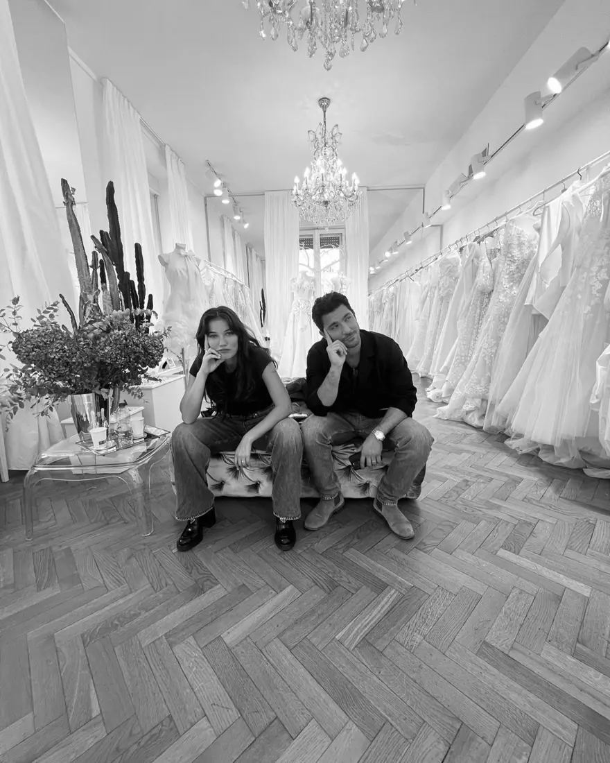 Pınar Deniz'den yeni hamilelik pozu geldi: "Hamilelik kıyafetlerine geçiş yaptım" 10