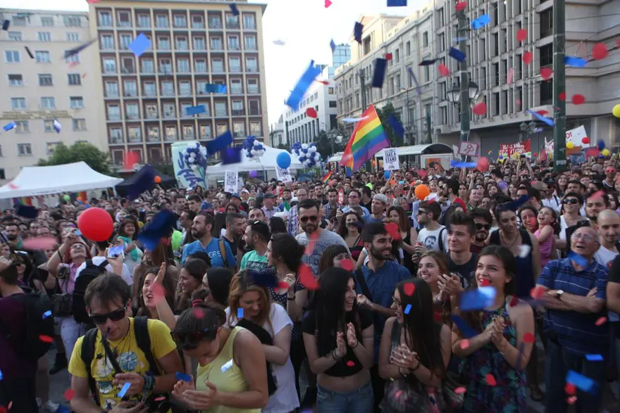 Atina'da "11. Eşcinsel Gurur Yürüyüşü" 3