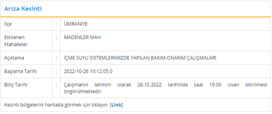 İstanbul'un 6 ilçesinde su kesintisi: 2 ilçede 9 saat su kesintisi yaşanacak (26 Ekim İSKİ su kesintisi listesi) 2