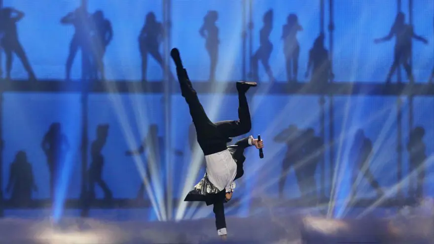 Eurovision final gecesinden kareler 95