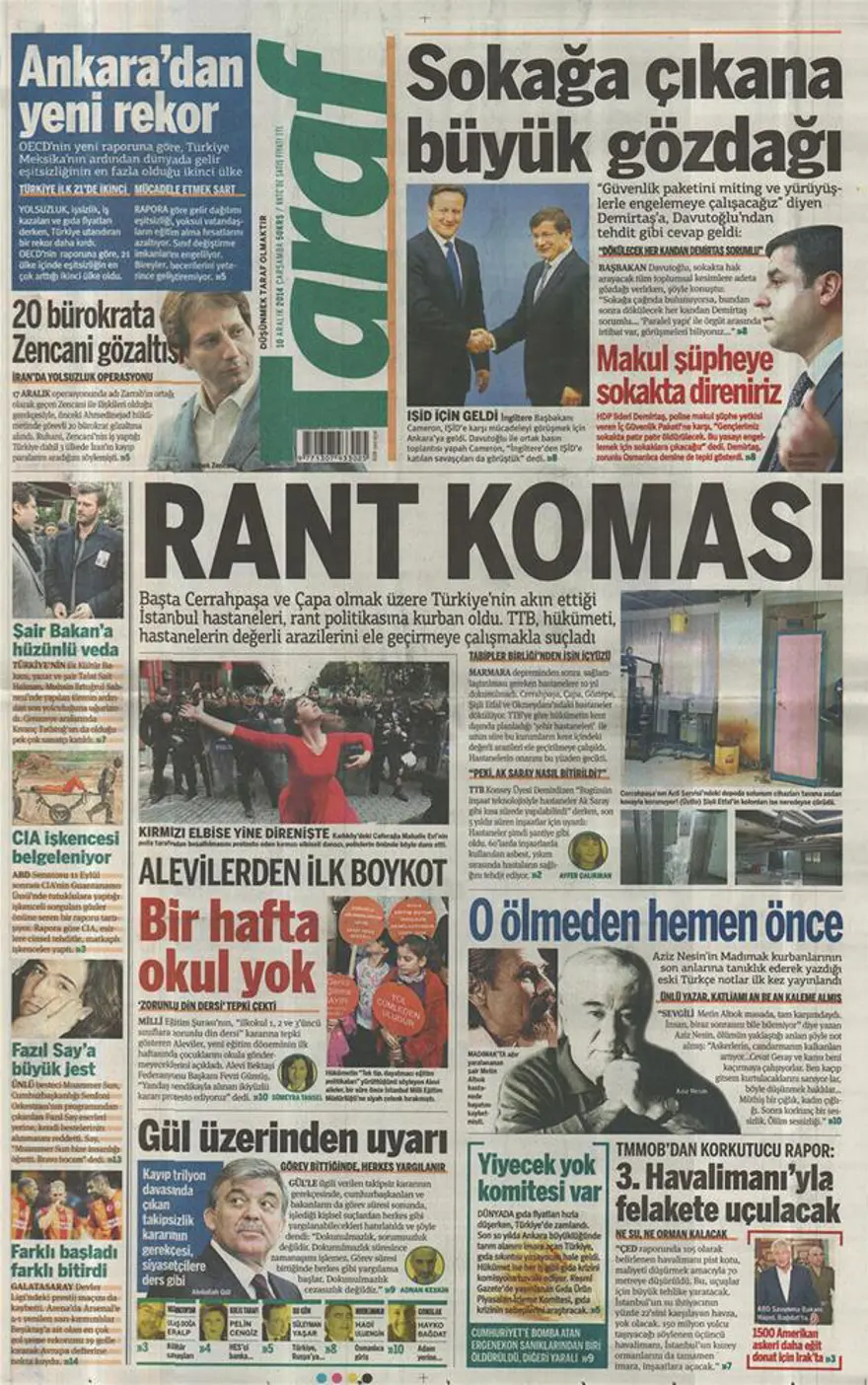Gazete manşetleri 7
