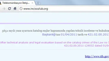 Erişim engelinden önce içerik kaldırma