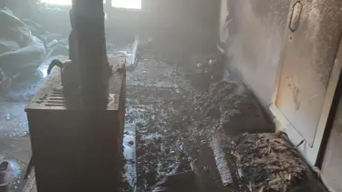 Sobayı benzin dökerek yakmaya çalışan anne öldü, 2 çocuğu yaralandı