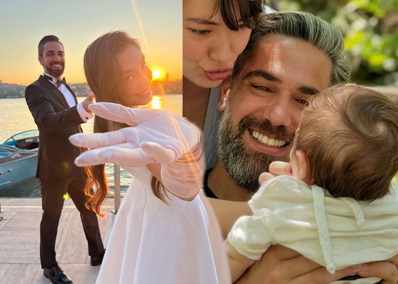 Neslihan Atagül, oğlu Aziz'in son halini paylaştı